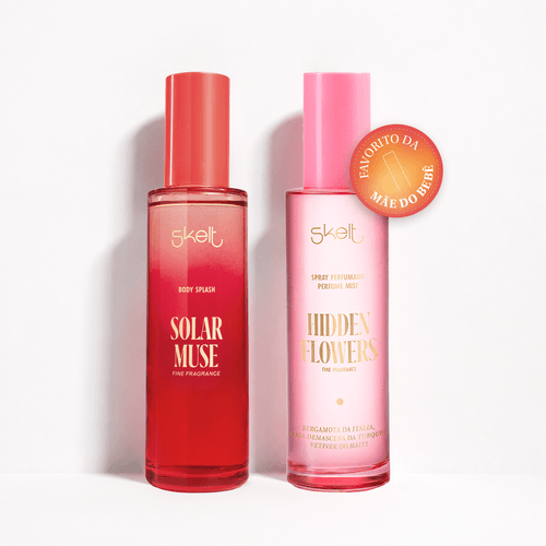 Duo Fragrâncias: Solar Muse + Hidden Flowers